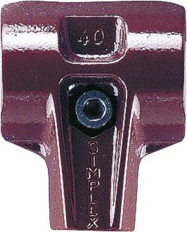 Bild von Schonhammergehäuse SIMPLEX Temperguss 60mm HALDER
