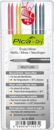 Bild von Minen-Set für Tieflochmarker Pica-Dry Graphit, gelb, rot Pica