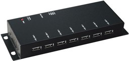 Bild von Multiplexer USB-Hub mit Netzteil TESA