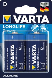 Bild von Batterie LONGLIFE Power D Blister a 2 Stück VARTA