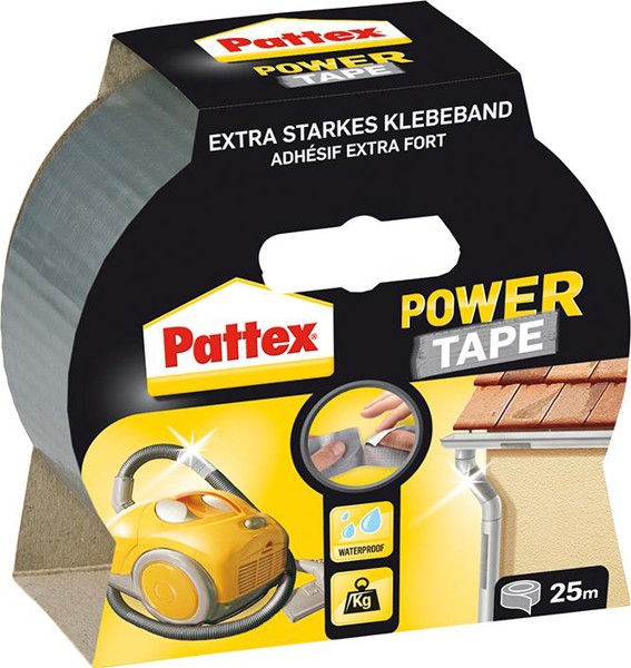 Bild von Pattex Power Tape 50mm x 25m, silber Henkel