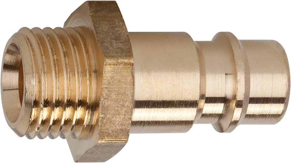 Schlauchanschluss Stecknippel mit IG/AG Druckluft Kupplungen NW 7,2-7,8 