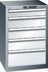 Bild von Schubladenschrank (Lista) mit 5 Schubladen, stationär (Tiefe 572 mm)