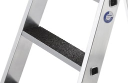 Bild von Nachrüstsatz clip-step R13 Trittauflage Rutschhemmung (Zubehör) für Aluminium-Stehleiter