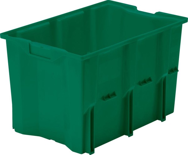 Bild von Kunststoff-Drehstapelbehälter, grün