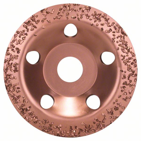 Bild von Carbide-Schleifköpfe, 115 mm, Feinheitsgrad grob, Scheibenform schräg