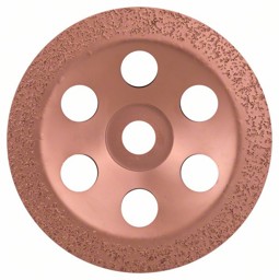 Bild von Carbide-Schleifköpfe, 180 mm, Feinheitsgrad fein, Scheibenform flach