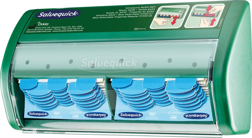 Picture for category Pflasterspender Salvequick Blue Detectable