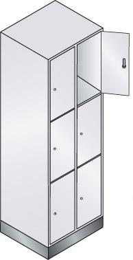 Imagen para la categoría Raumpflege-Geräteschrank, Serie Evolo, mit Sockel, kombinierbar
