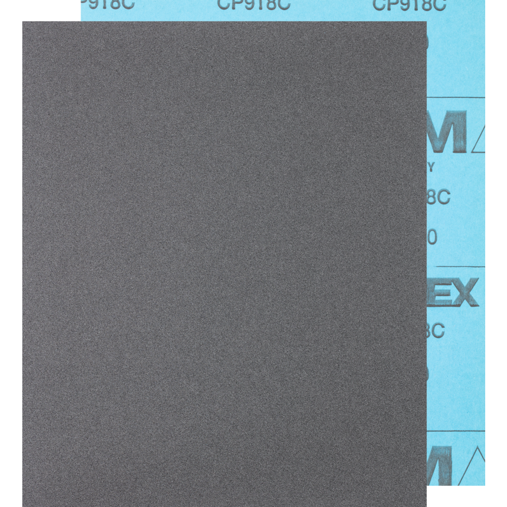 Picture of wasserfester Papier Schleifbogen 230x280mm BP W SiC120 für Lackbearbeitung