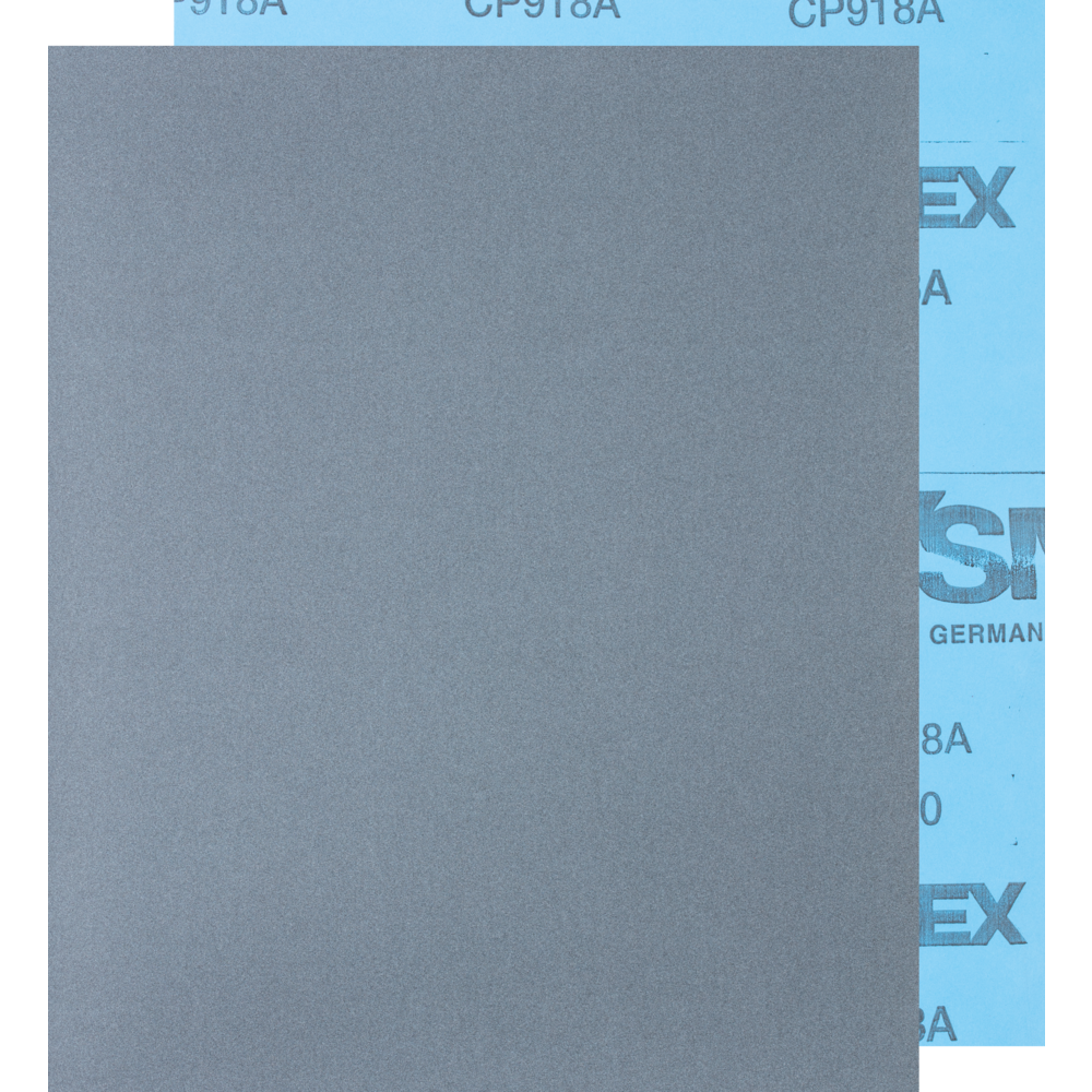 Picture of wasserfester Papier Schleifbogen 230x280mm BP W SiC320 für Lackbearbeitung