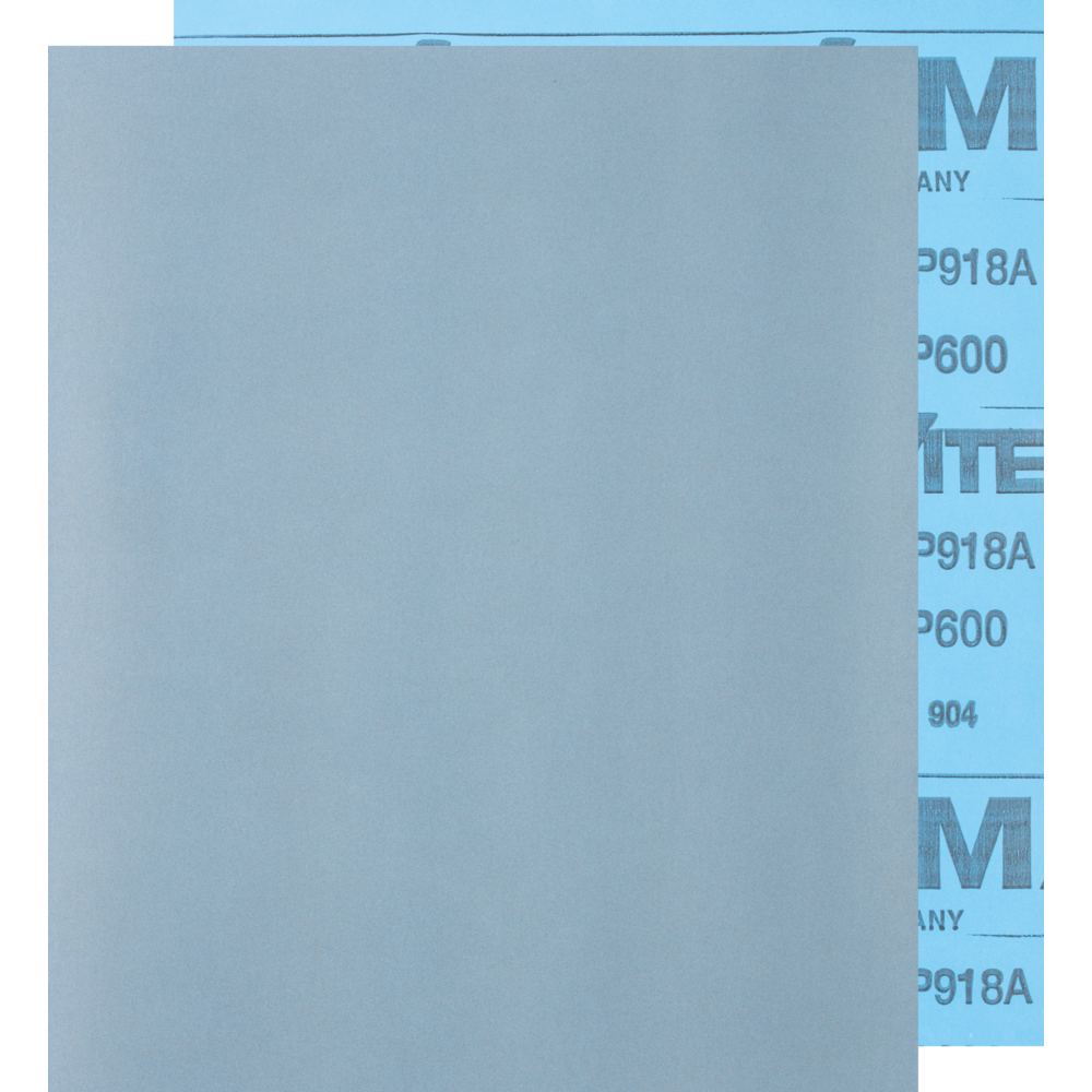 Picture of wasserfester Papier Schleifbogen 230x280mm BP W SiC600 für Lackbearbeitung