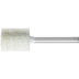 Bild von harte Filzpolierstifte Zylinderform mit Stirnbohrung Ø 20x25 mm Schaft-Ø 6 mm