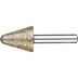 Bild von Diamant-Schleifstift Kegel 24x30x8 mm D852 zum Schleifen von Grau-und Sphäroguss