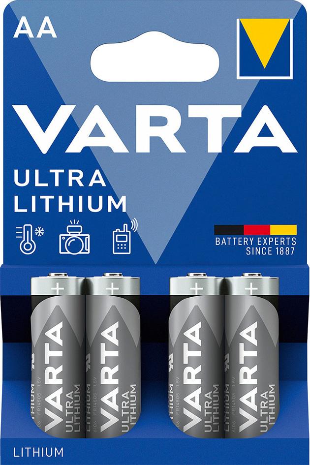Imagen para la categoría Batterie VARTA ULTRA Lithium Mignon AA