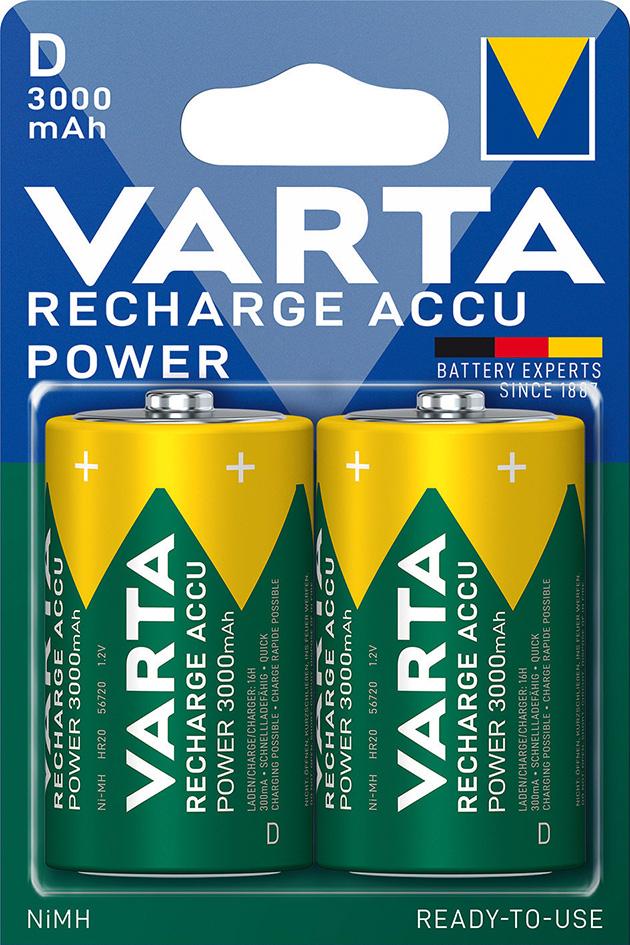 Imagen para la categoría Batterie VARTA RECHARGE ACCU Power Mono D