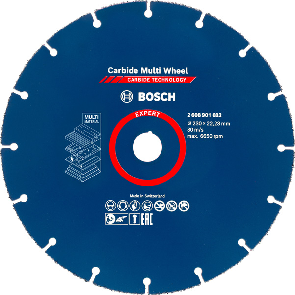 Imagen de EXPERT Carbide Multi Wheel Trennscheibe, 230 mm, 22,23 mm