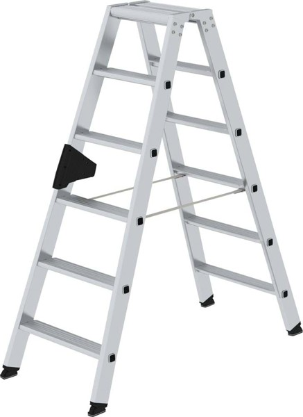 Bild von Stufen-Stehleiter alu 2x6 Stufen
