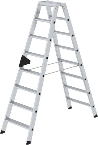 Bild von Stufen-Stehleiter alu 2x8 Stufen